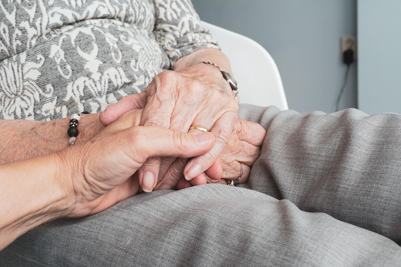 hands,  old,  old age,  senior citizens,  happy mothers day